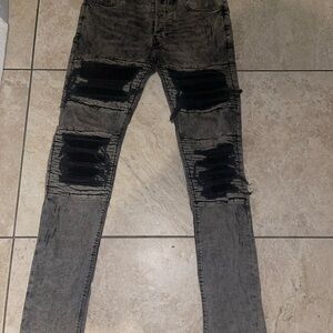 H&M Mens Skinny Ripped Jeans Size 31